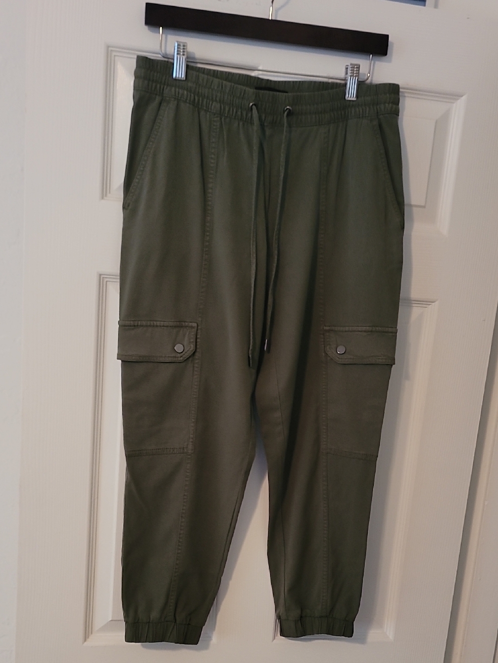 Banana Republic Olive Green Cargo Jogger Pants
